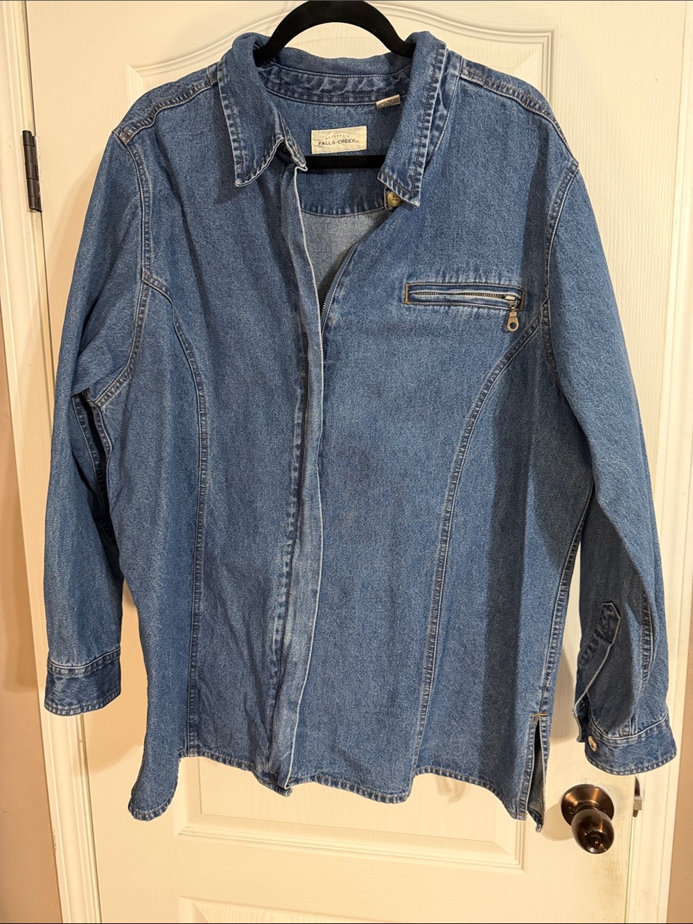 Falls Creek Classic Blue Denim Shirt Jacket